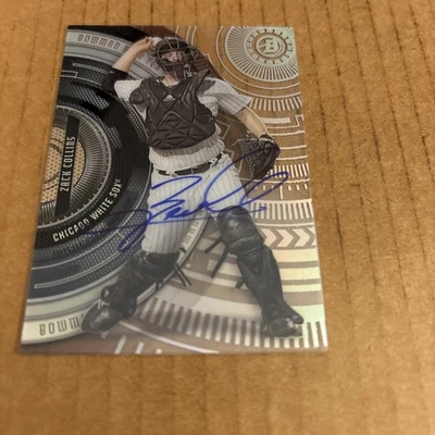 2017 Bowman High Tek AUTO ROOKIE ZACK COLLINS RC #BHT-ZC White Sox Baseball (f3) - Image 1 of 2