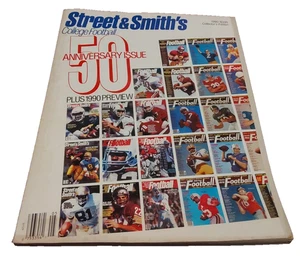 Street Smith's College Football 50th Anniversary Issue 1990 Collector's Issue - Bild 1 von 4