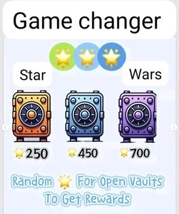 120 Random Star For Open Vaults To Get Rewards - Bild 1 von 1