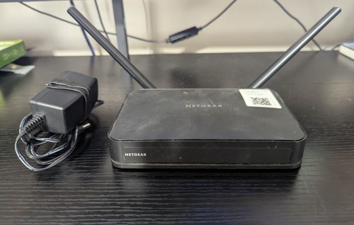 NETGEAR Nighthawk AC750 Model R6020 4 Port Dual Band WiFi Router w ...