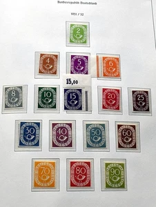 BRD 1949/79 Komplett Postfrische LUXUS Sammlung mit der Posthornserie Hoher Wert - Picture 1 of 24