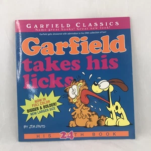 Garfield Takes His Licks 24th Book Garfield Classics  - Picture 1 of 4