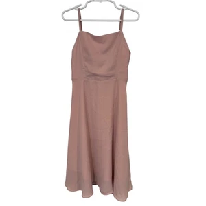 Kids Pink Dress Sleeveless Party Casual Dress Back Tie Cute - Picture 1 of 3
