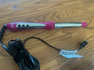 CHI For ULTA Titanium Spring Curling Wand - 1" Barrel Pink NIB - Picture 1 of 5