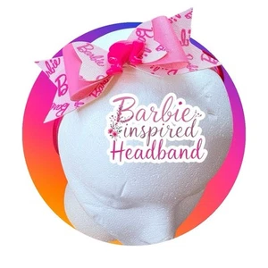 Barbie Pink Headband – Barbie-Inspired Bow - Picture 1 of 7