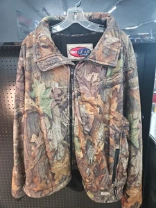 Wrangler Pro Gear Camo Jacket Men's XL Realtree Hardwood Hunting Lined Chore - Picture 1 of 8