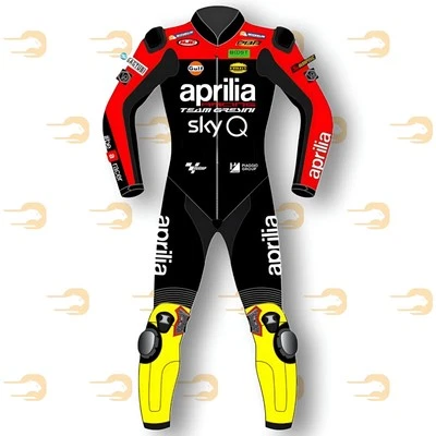 TRAJE DE CUERO DE CARRERAS, CARRERAS DE MOTOS TOTALMENTE PERSONALIZABLE EN 1/2 PIEZA Foto 1 de 4