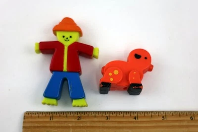 De colección Fisher Price Bebé Móvil Cuna Juguete Animales de Granja Años 70 Guardería PIEZAS Foto 1 de 3