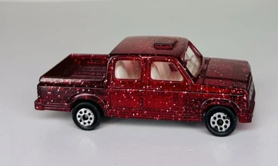 Majorette 1/64 Rare Vintage 1987 #116 Chevrolet D20 Pickup  Truck  1/60 Black - Image 1 of 4