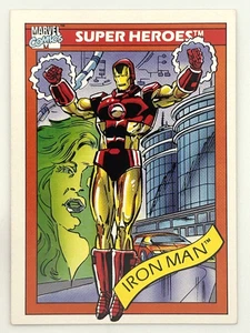 1990 Impel Marvel Universe - Iron Man #42 - Picture 1 of 2