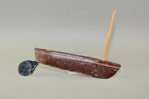 Modelo Scratchbuilt estanque yate arte popular barco - Imagen 1 de 5