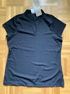Nike Dry Fit. Golfshirt Kurzarm Damen Gr.: L / 42 + Schwarz Neu - Bild 1 von 7