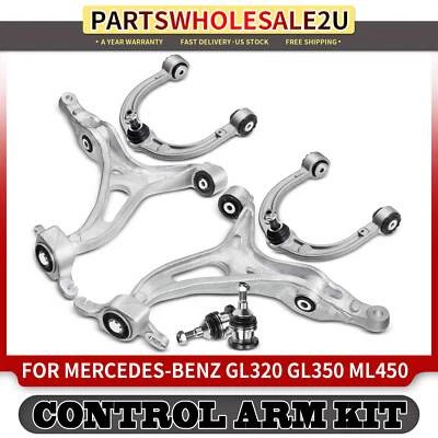 Brazo de control delantero 6 piezas con rótula para Mercedes-Benz GL320 GL350 GL450 GL550 Foto 1 de 4