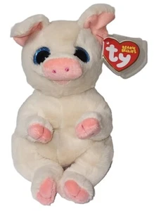 Ty Beanie Baby Bellies - PENELOPE Pink Pig 6" NEW MWMTs Plush Stuffed Animal Toy - Picture 1 of 6
