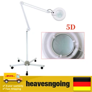 5-Dioptrien 5D Lupenleuchte Lupenlampe Lupen Kosmetik Schminklampe mit Stativ - Bild 1 von 9