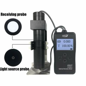 Medidor de densidad óptico Probador de transmitancia de luz 6 OD Película aluminizada Película de rayos X - Imagen 1 de 16