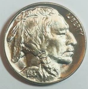1937 Buffalo Nickel - Beautiful Choice/GEM BU - Great Luster - No Reserve - Picture 1 of 2