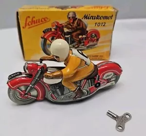 Schuco 1012 Mirakomot Motorrad US-Zone Germany OVP + Schlüssel! - Bild 1 von 10
