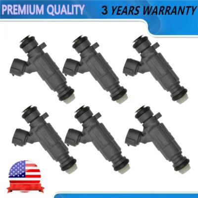 6x Inyector de combustible para Nissan Murano e Infiniti 2003-2006 Q45 03-08 Fx45 2003 2008 Foto 1 de 4