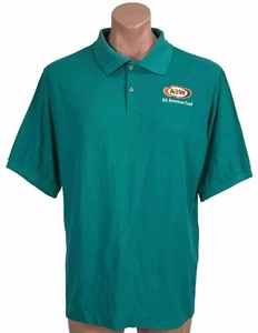 De colección A&W Bordado Rootbeer Empleado Uniforme Polo Verde Azulado Camisa Para Hombres XL - Imagen 1 de 9