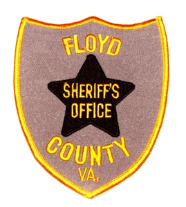FLOYD COUNTY VIRGINIA VA Sheriff Police Patch BROWN STAR - Picture 1 of 1