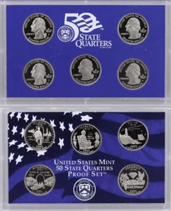 2003 US Mint 50 State Quarters Proof Set - No Box - Picture 1 of 1