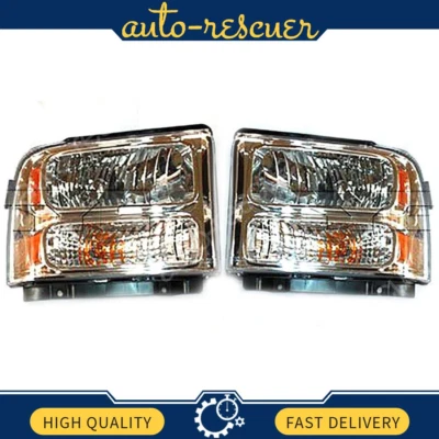 Conjunto de faros izquierdo derecho TYC 2x para Ford Excursion 2005-2005 Foto 1 de 4