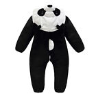  Panda Jumpsuit Flannel Newborn Miss Infant Snowsuit Costume Animal Rompers