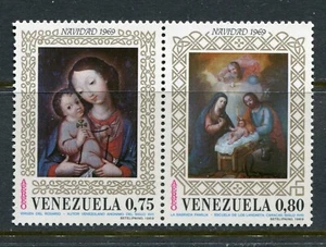 VENEZUELA 1969, CHRISTMAS, ART: VIRGIN & CHILD, HOLY FAMILY, Scott C1021a, MNH - Picture 1 of 1