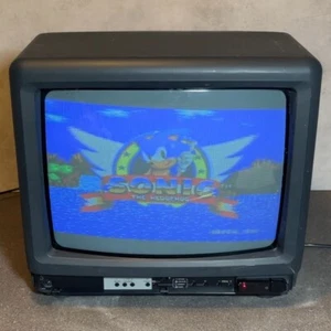 Sanyo 14" Zoll CRT Cube TV Video Retro Gaming Display Fernseher Monitor Bildschirm - Bild 1 von 8