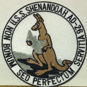 USS SHENANDOAH AD-26 Naval Destroyer Patch With Hook Adhesive Fastener - Picture 1 of 1