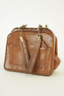 Vintage leather bag ROBERTA DI CAMERINO - Sac à main en cuir camel - Handbag