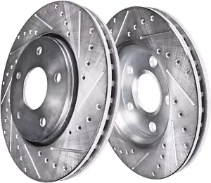 Rotores de freno de disco perforados delanteros de 12,40 pulgadas (315 mm) para Acura RDX 2019 2020 2021 - Imagen 1 de 1