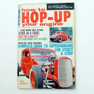 VINTAGE MARCH 1962 "HOW TO HOP-UP YOUR ENGINE" Supercharging Engine Swaps DD21 - Picture 1 of 3