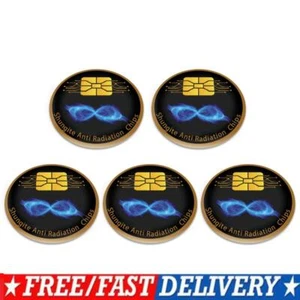 5 Pcs Cell Phone Shields EMF Protection Sticker Protection Cell Phone Stickers - Zdjęcie 1 z 9