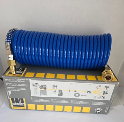 Schneider Druckluft Spiralschlauch SSL SK PA 8 6 7 5m D770131 SSL-SK-PA 8-6/7,5m