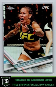 2017 Topps Chrome UFC Refractor Cris Justino #15 - Picture 1 of 2