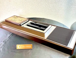 Juego de fumar japonés de colección lacado caja de tabaco bandeja adorno de ciervo dorado inåcense - Imagen 1 de 11