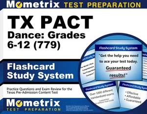TX PACT Dance: Grades 6-12 (779) Flashcard Study System - Picture 1 of 1