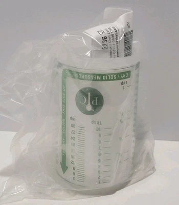 PAMPERED CHEF Mini Measure-All 1 Cup Wet Dry Push Up #2236 NEW - Image 1 of 2