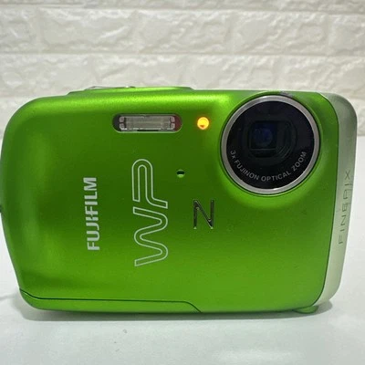 Fujifilm FinePix Z33WP 10.0MP Digital Camera Green Waterproof Tested Working - Image 1 of 4