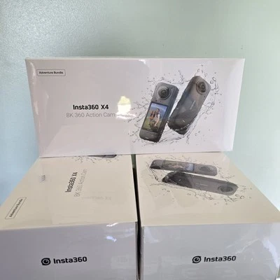 Insta360 x4 360 Adventure Bundle KIT  8K Action CAMERA - Manufacturer Warranty - Image 1 of 4