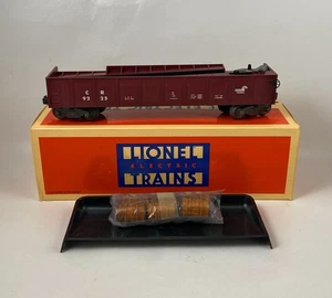 🌟Lionel Trains 6-9225 CR Conrail Operating Barrel Car w/ Barrels, O Gauge, New - Picture 1 of 4