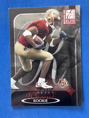 2000 Donruss Elite #127 Peter Warrick Florida State Seminoles #/2000 - Image 1 of 2