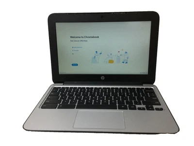 HP Chromebook 11 G3 11.6" Laptop Intel N2840 4GB RAM 16GB SSD ChromeOS - Image 1 of 4