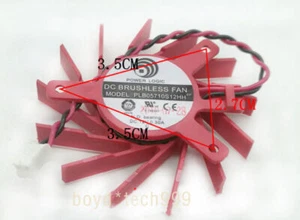 PLB05710S12HH 50mm For AMD ATI HD5670 V4800 V4900 Fan Replacement 27x 35 x 35mm - Picture 1 of 5