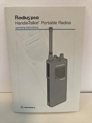 Motorola Radius P50 Manual Operating instructions Portable Radios 68P81054C15-F - Image 1 of 3