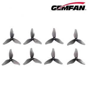 4 pairs (GEMFAN) 2023S Hurricane Three Leaf Single Hole Edition PC Propeller - Picture 1 of 10