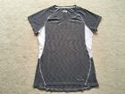 WOMENS MARMOT ASTER SHORT SLEEVE T-SHIRT GREY/WHITE SPACEDYE SIZE M EXCELLENT!