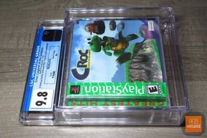CGC 9.8 A+ Croc: Legend of the Gobbos GREATEST HITS PlayStation 1, PS1 1997 NEW! - Picture 1 of 6